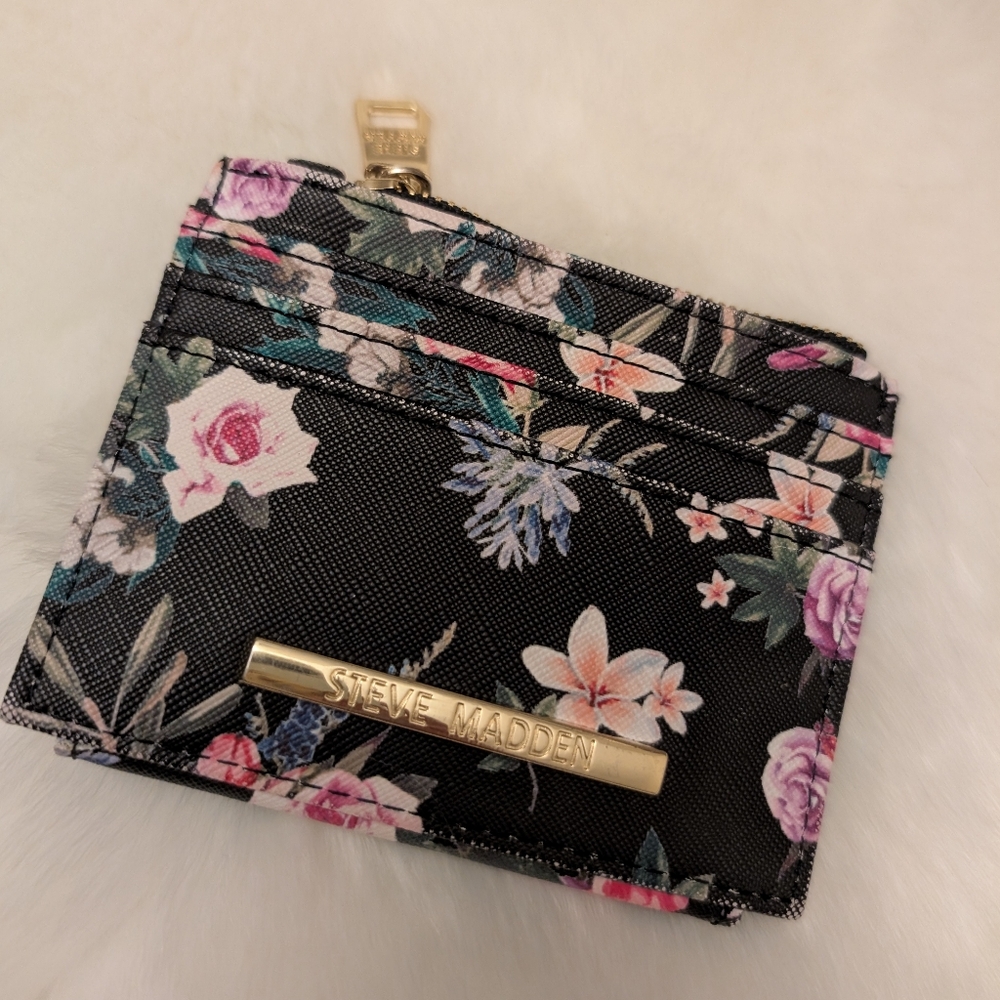 🎀Steve Madden women's faux leather card case wallet 🎀
